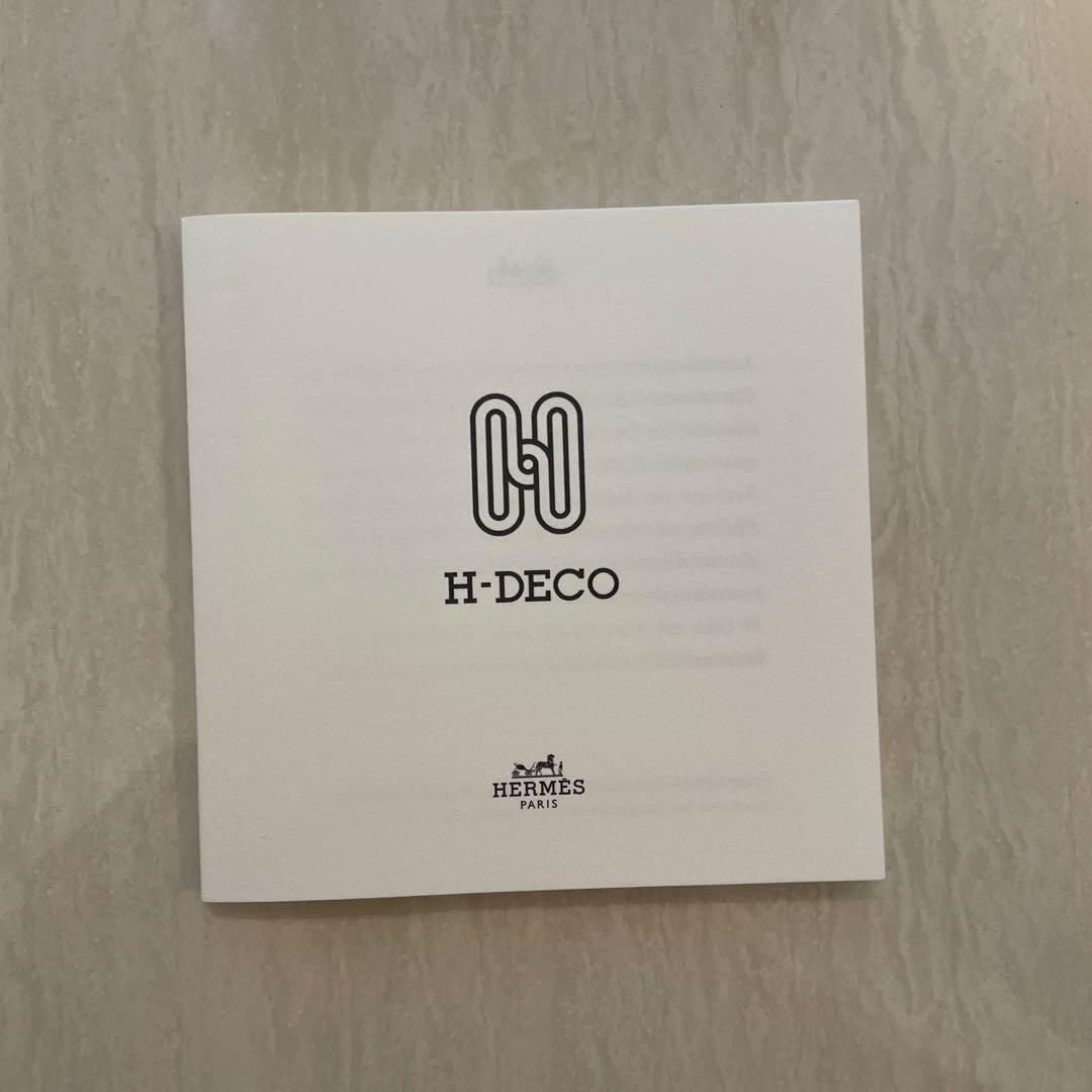 HERMES H-DECO 皿 ホワイト・ブラック