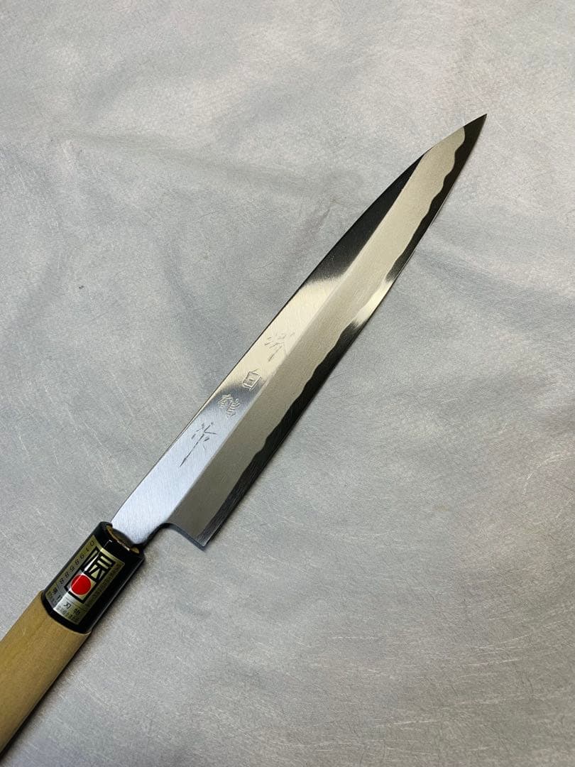 堺打刃物　ペティナイフ　片刃　包丁　6寸
