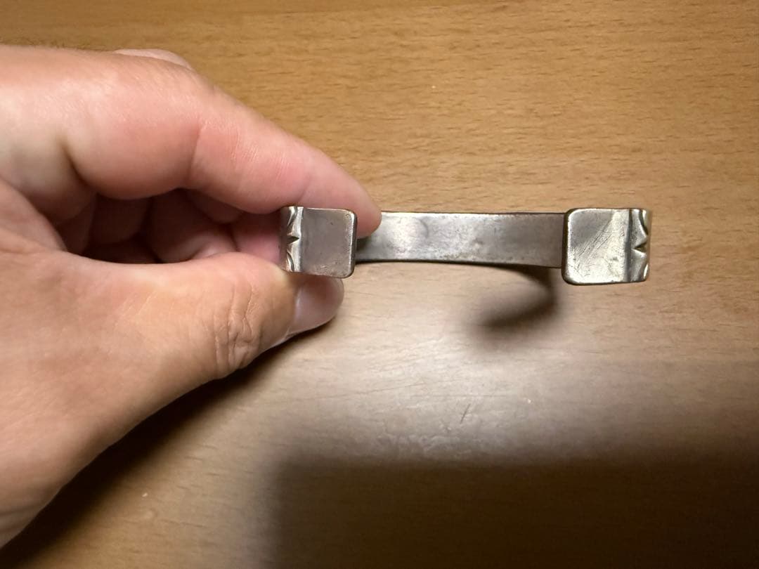 最終値下げ　アリゾナフリーダム　B-28 シルバー×K18バングル