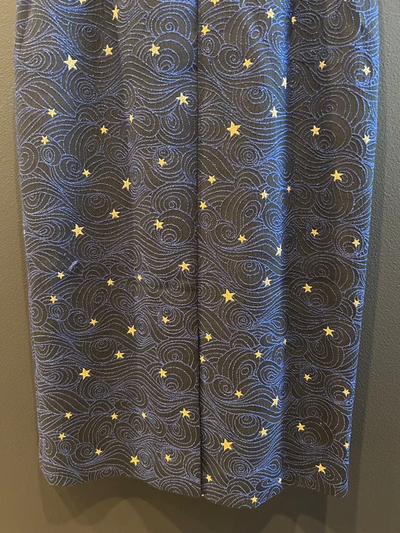 ESCADA エスカーダ シースルー切替 総刺しゅう ドレス ワンピース