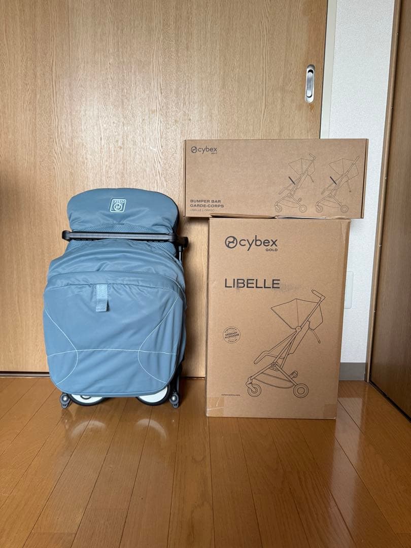 さやちゃん♡　室内での試乗のみ【リベル2025】ストーミーブルー　バー付き