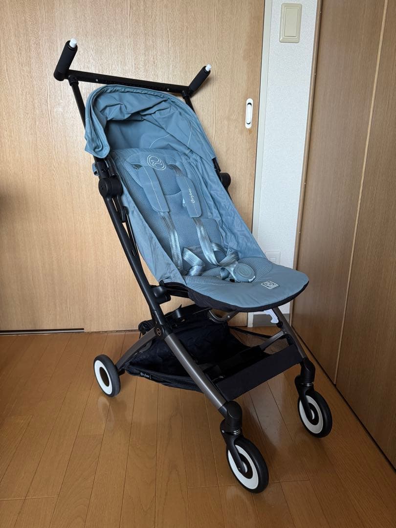 さやちゃん♡　室内での試乗のみ【リベル2025】ストーミーブルー　バー付き