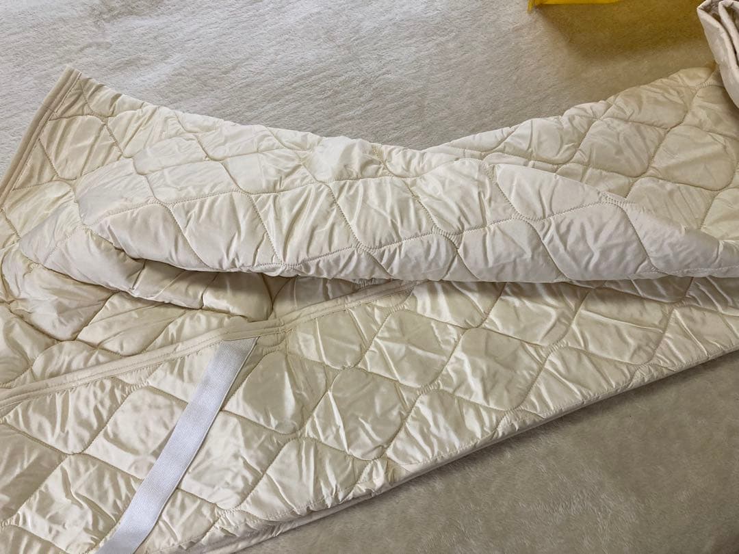 新品 フランスベッド 正規品 ベッドパッド 羊毛100% ワイドダブル WD