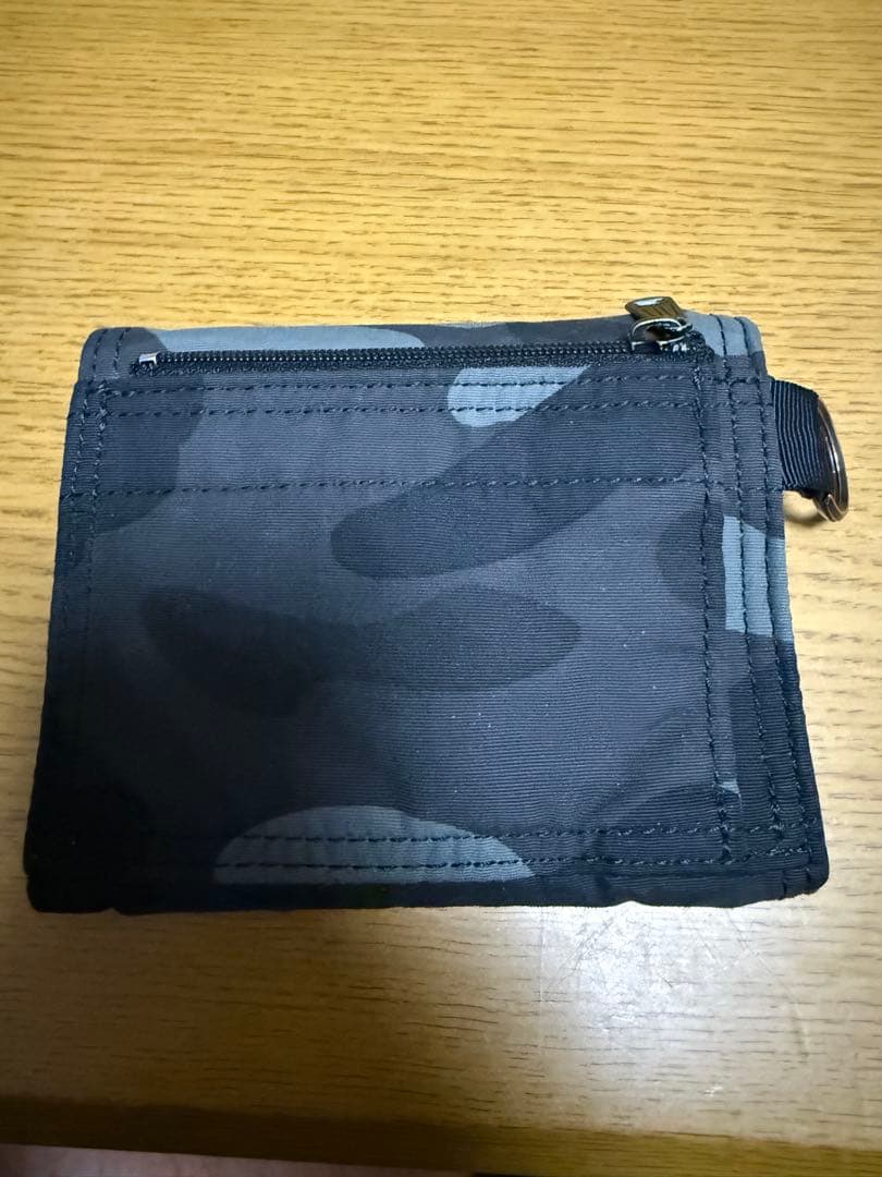 PORTER ×BAPEカモフラージュ 二つ折り財布