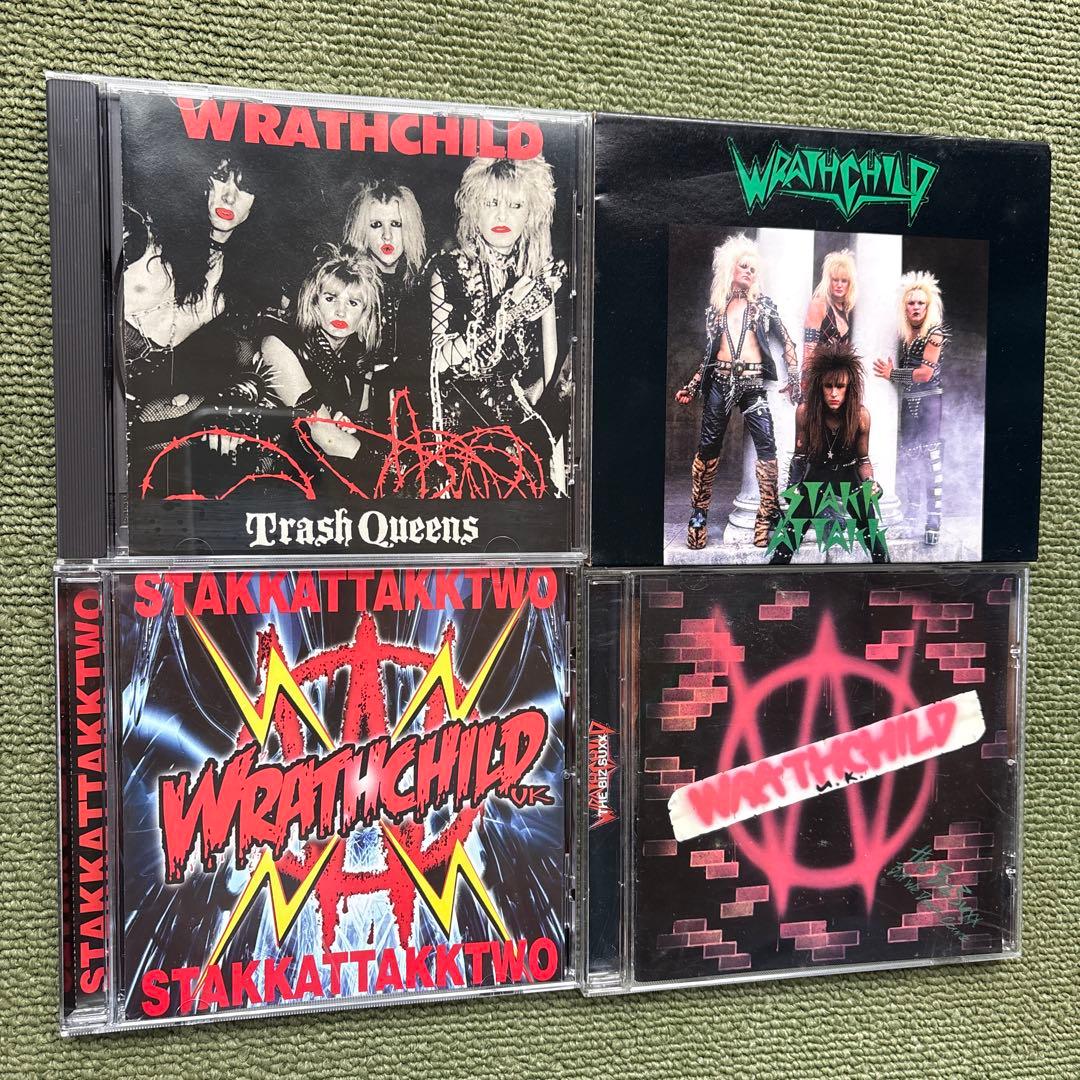 WRATHCHILD CD 4枚セット