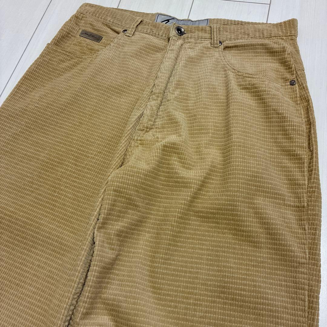 90'sビンテージ古着！Karl Kani コーデュロイ バギーパンツ ベージュ