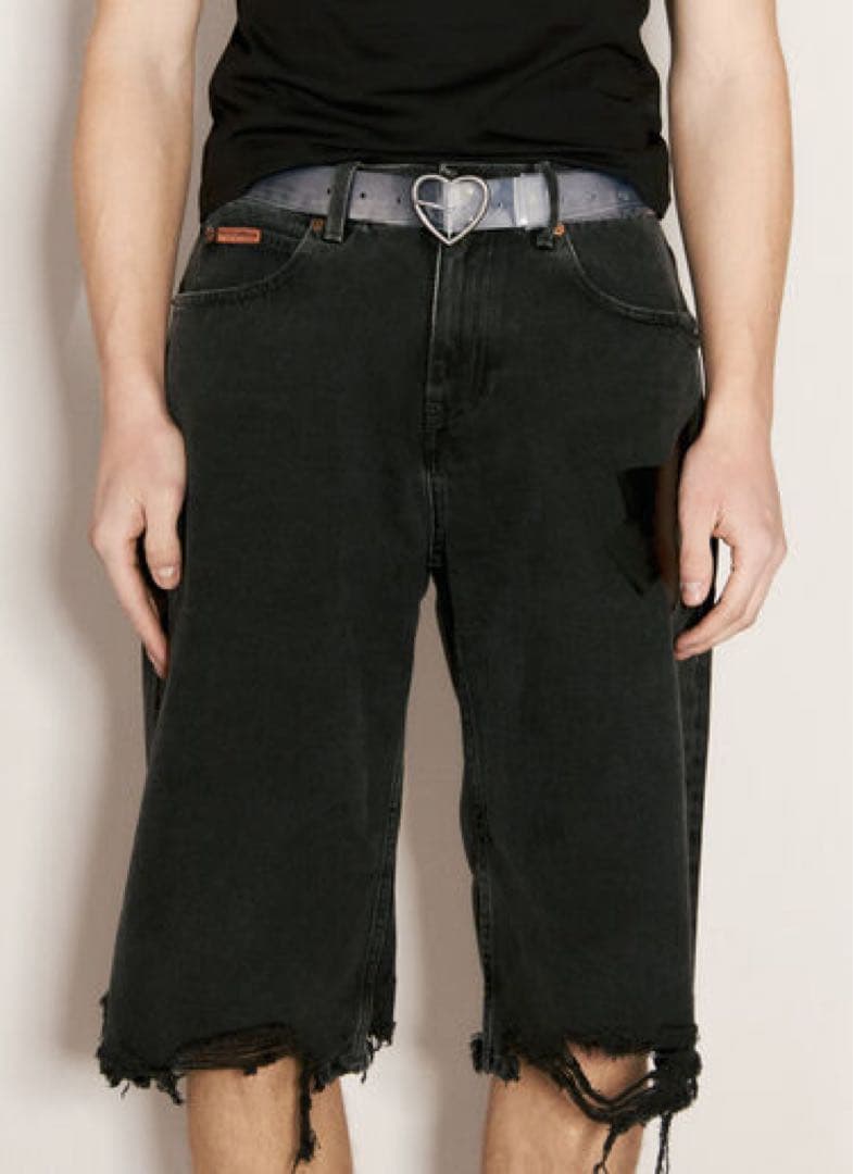 新品タグ付き　martine rose charm belt