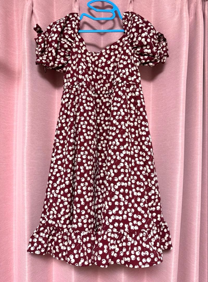 【herlipto】Baby Cherry Pattern One-Piece