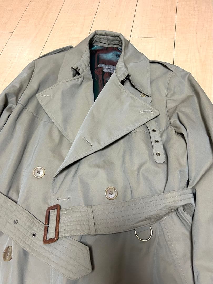 希少 英国製 ブルックスブラザーズ 70s ヴィンテージ トレンチコート 42