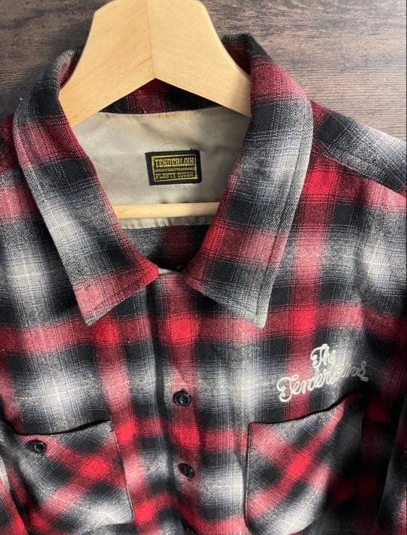 TENDERLOIN ウールチェックシャツ（欠品有）