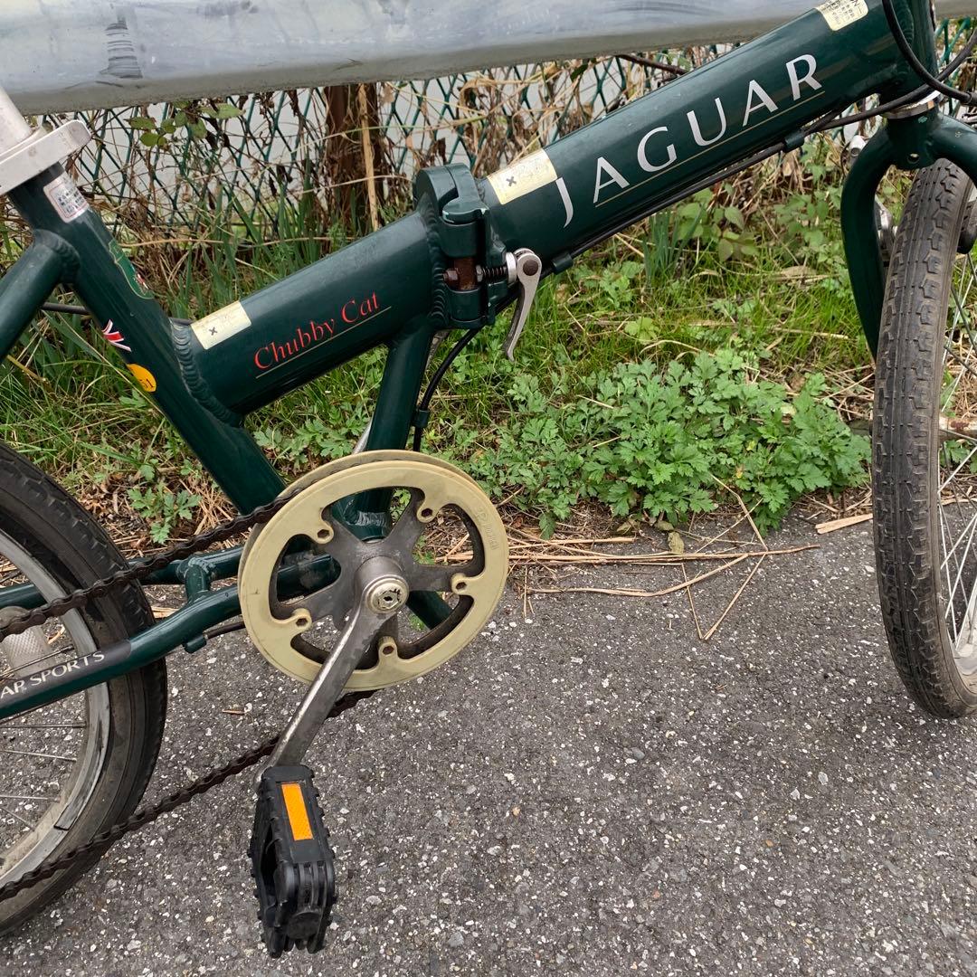 [734]引取限定 JAGUAR ジャガー 折り畳み自転車 Chubby Cat