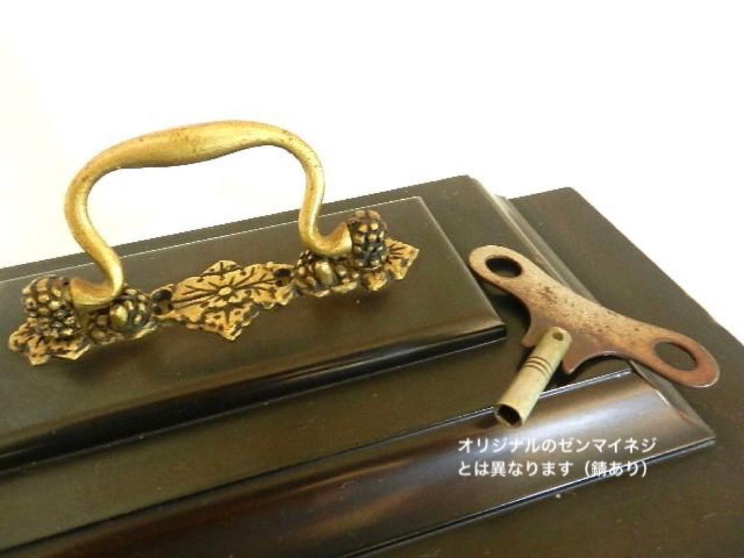 ドイツ「ＭＡＵＴＨＥ」社ゼンマイ式置時計（１５分ウエストミンスターチャイム）