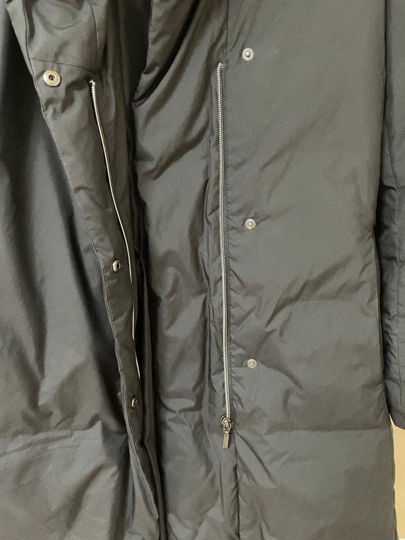 アマカ女優ダウンコート　ブラック