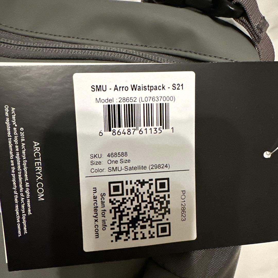 バッグ ARC'TERYX Arro Waistpack - SMU-Satellite