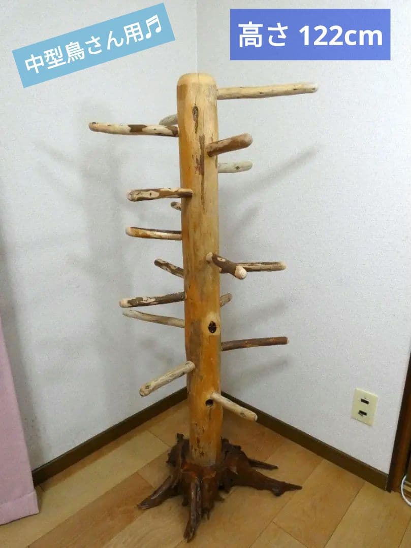【中型鳥さん用】オカメさんにぴったりな♡バードスタンド