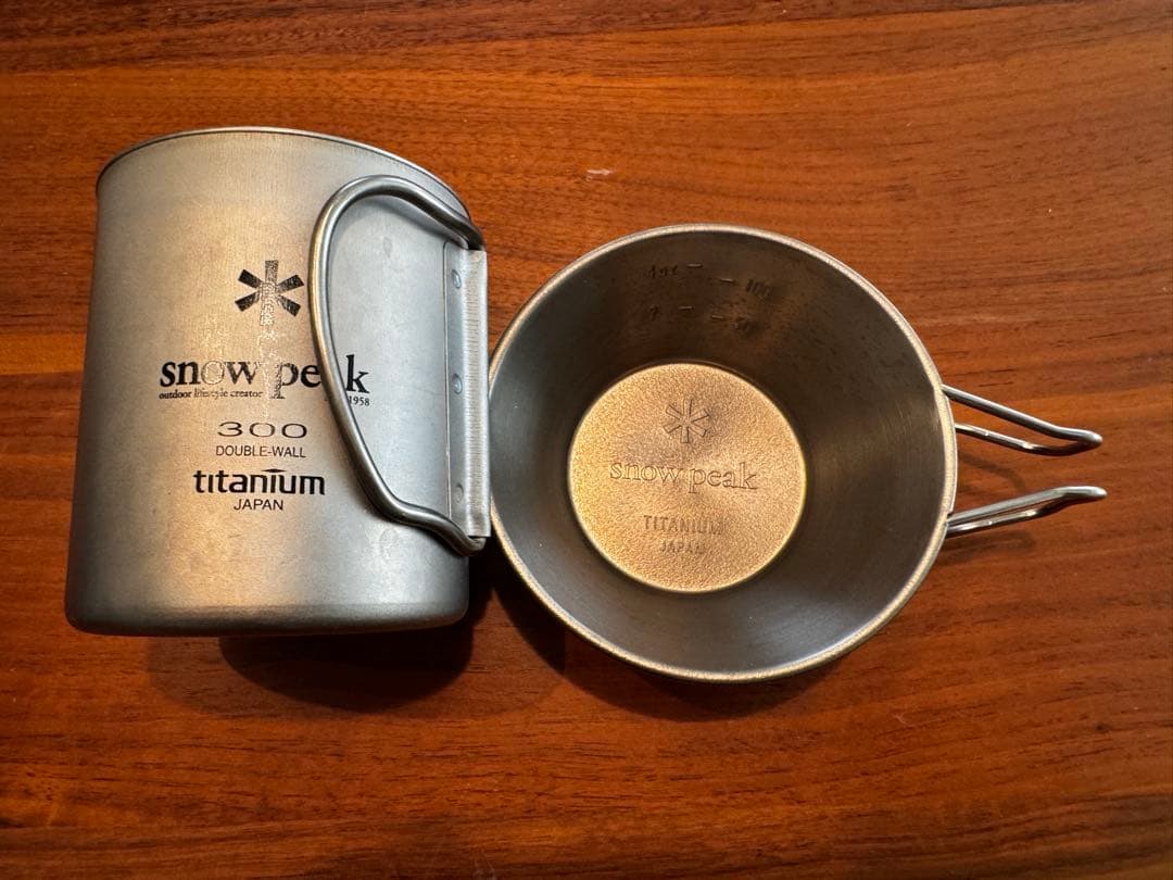  peak（スノーピーク）5点セット