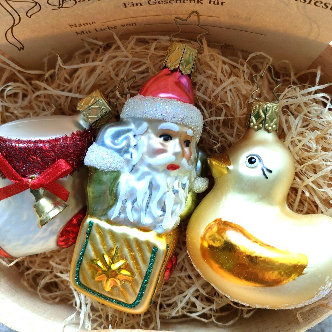 希少INGE-GLAS Baby's First Christmas ドイツ製