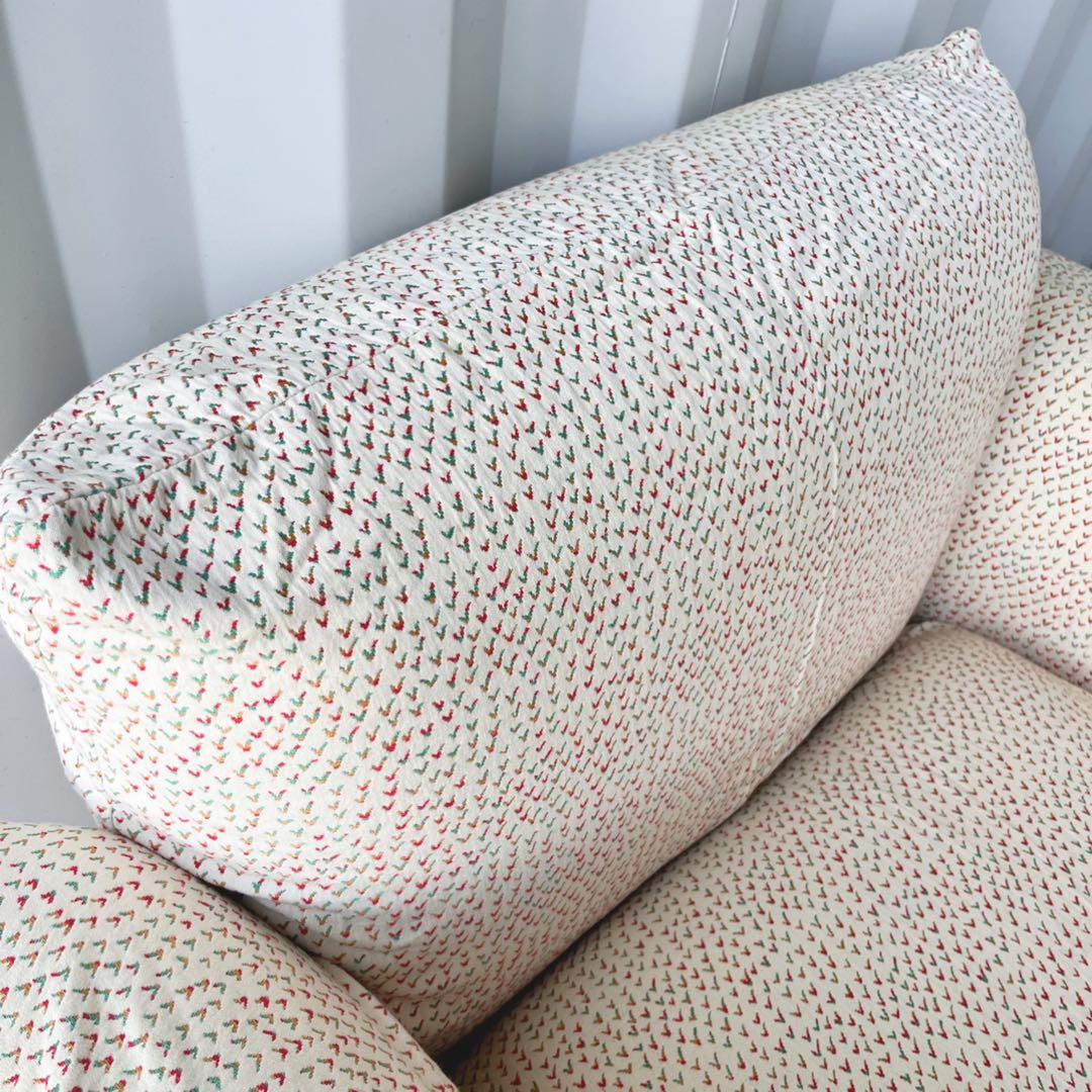 取付無料！アルフレックス マレンコ 柄カバー付きシングルファブリックソファ✨