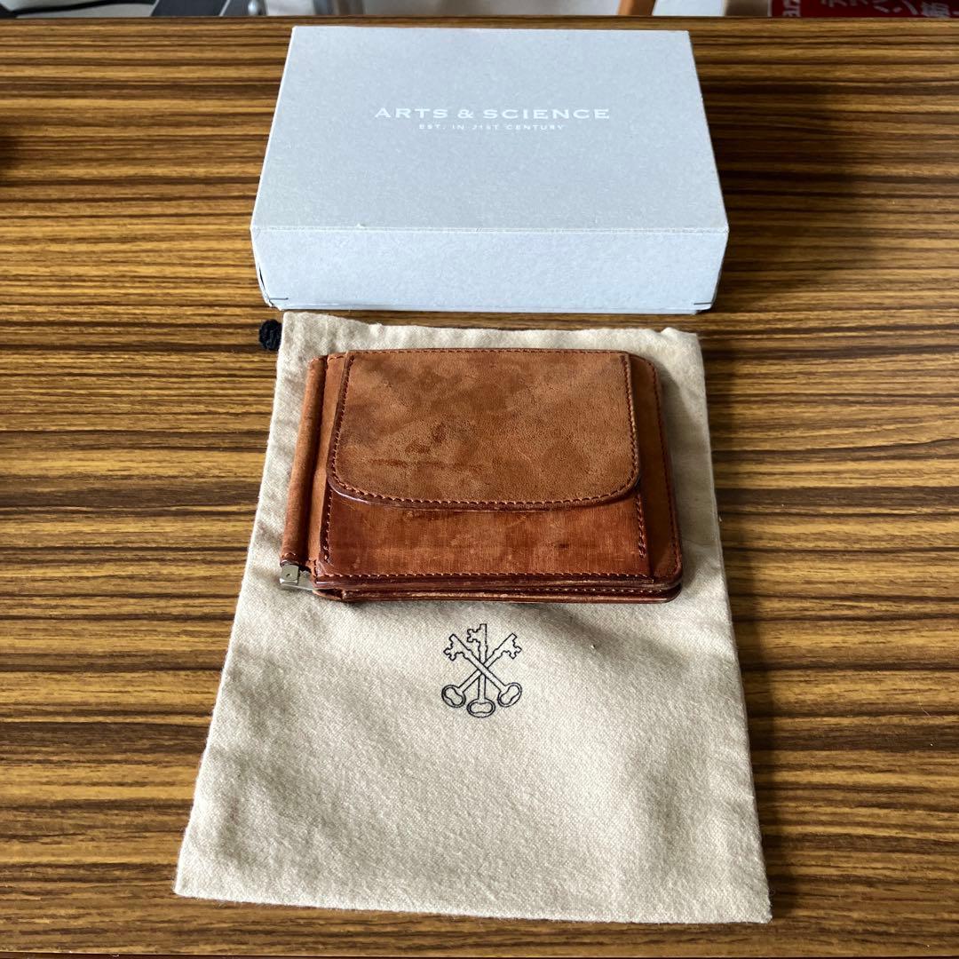 ARTS & SCIENCE マネークリップウォレット