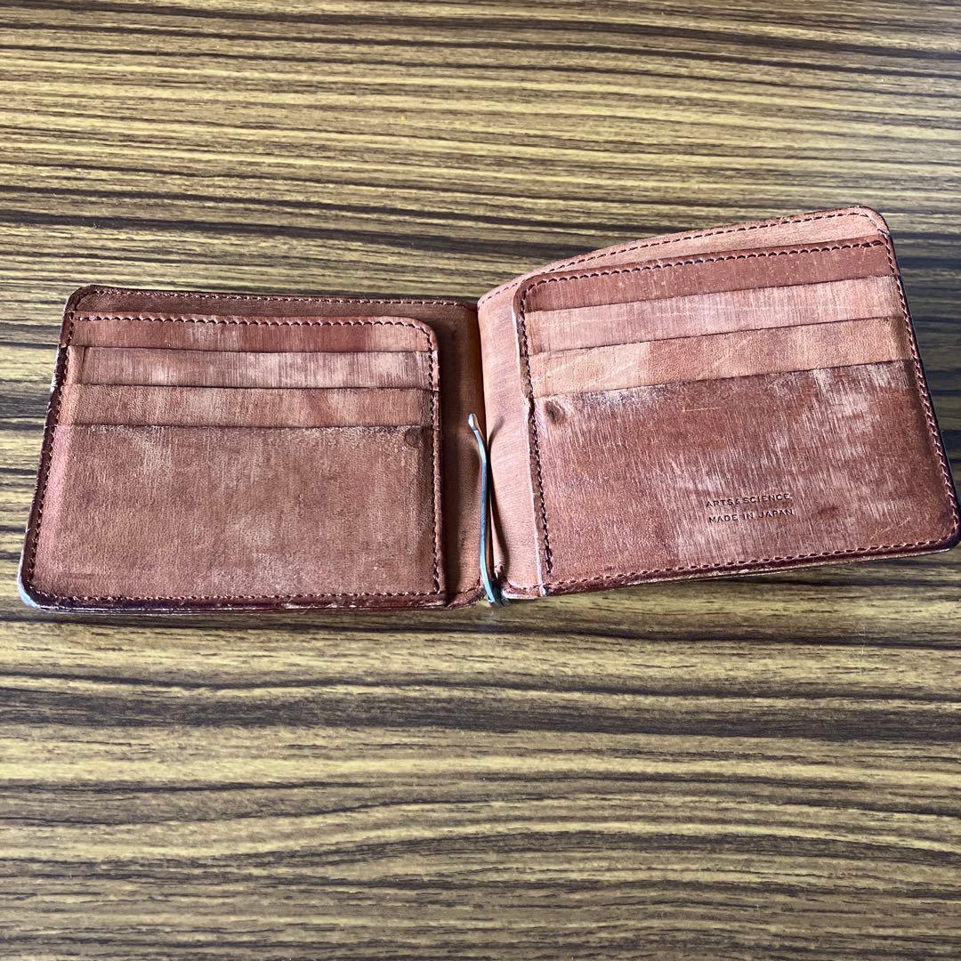 ARTS & SCIENCE マネークリップウォレット