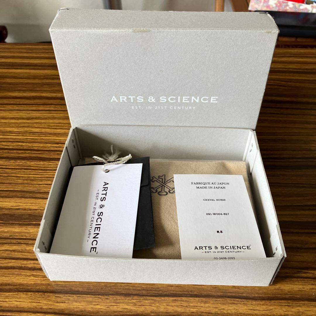 ARTS & SCIENCE マネークリップウォレット