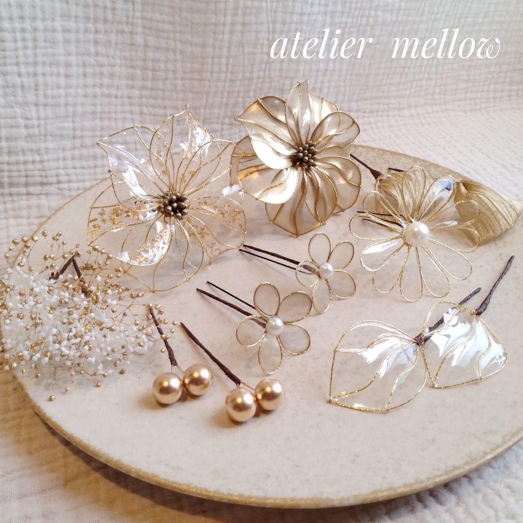 成人式 髪飾り七五三 卒業式 アメリカンフラワー【通行人】