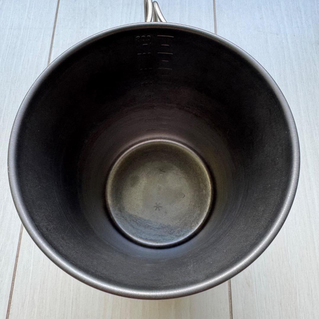 スノーピーク カップヌードル　チタンクッカー