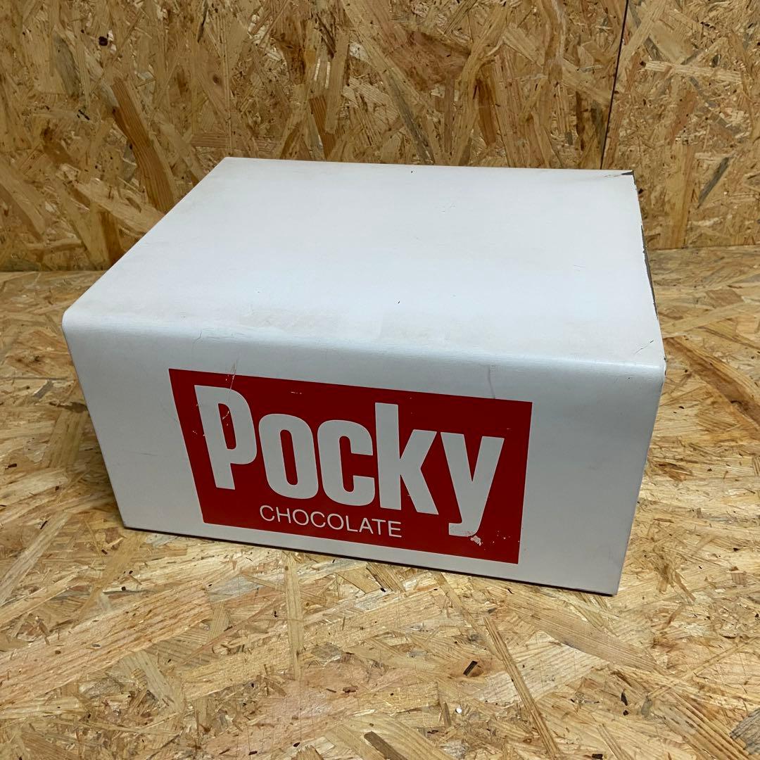 グリコ ポッキー 店舗用ディスプレイ 3段収納ケース　スチール什器 Pocky