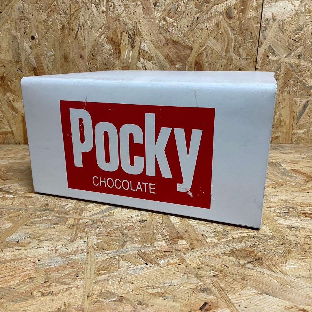 グリコ ポッキー 店舗用ディスプレイ 3段収納ケース　スチール什器 Pocky