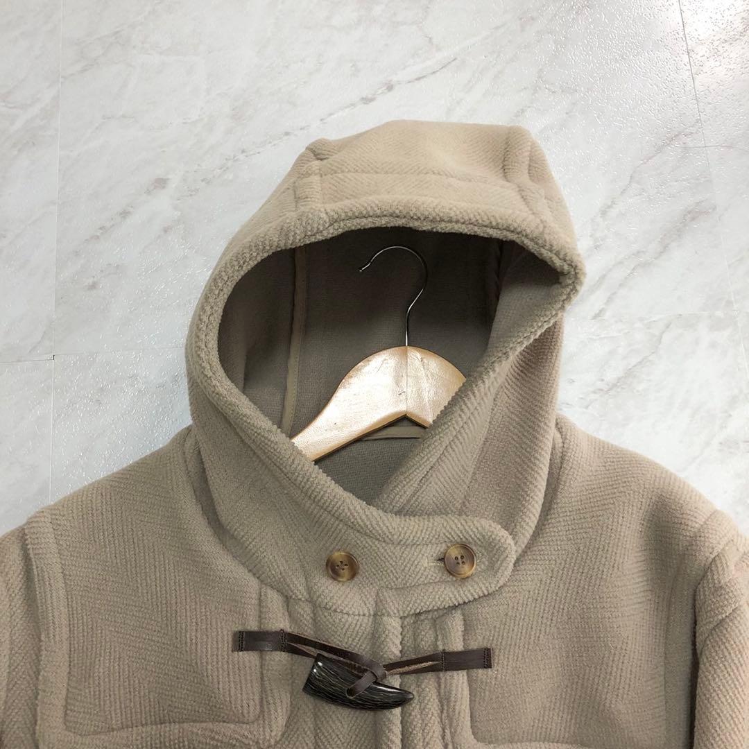 ✨美品✨オールドイングランド ダッフルコート ヘリンボーン ベージュ Lサイズ