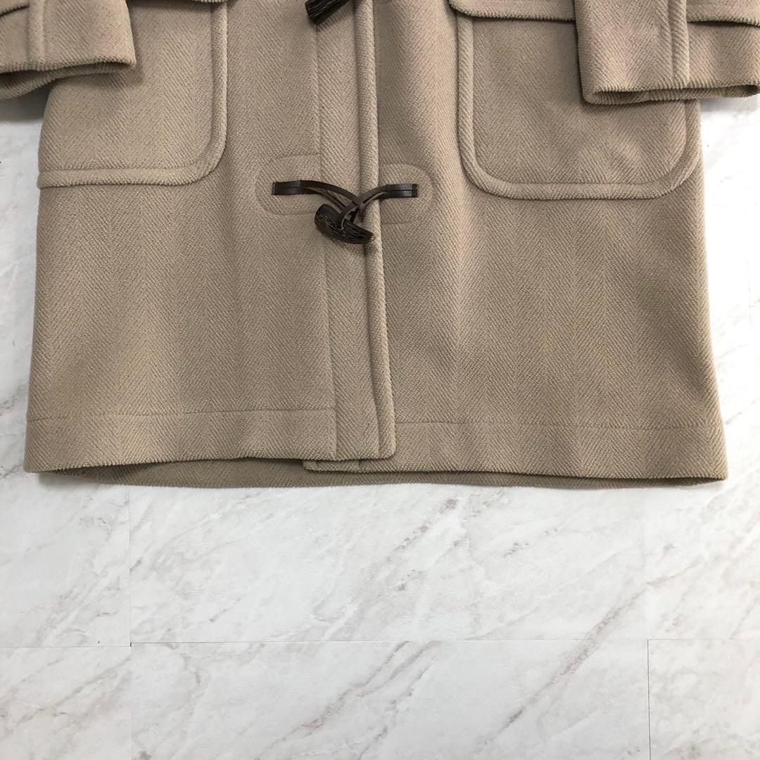 ✨美品✨オールドイングランド ダッフルコート ヘリンボーン ベージュ Lサイズ