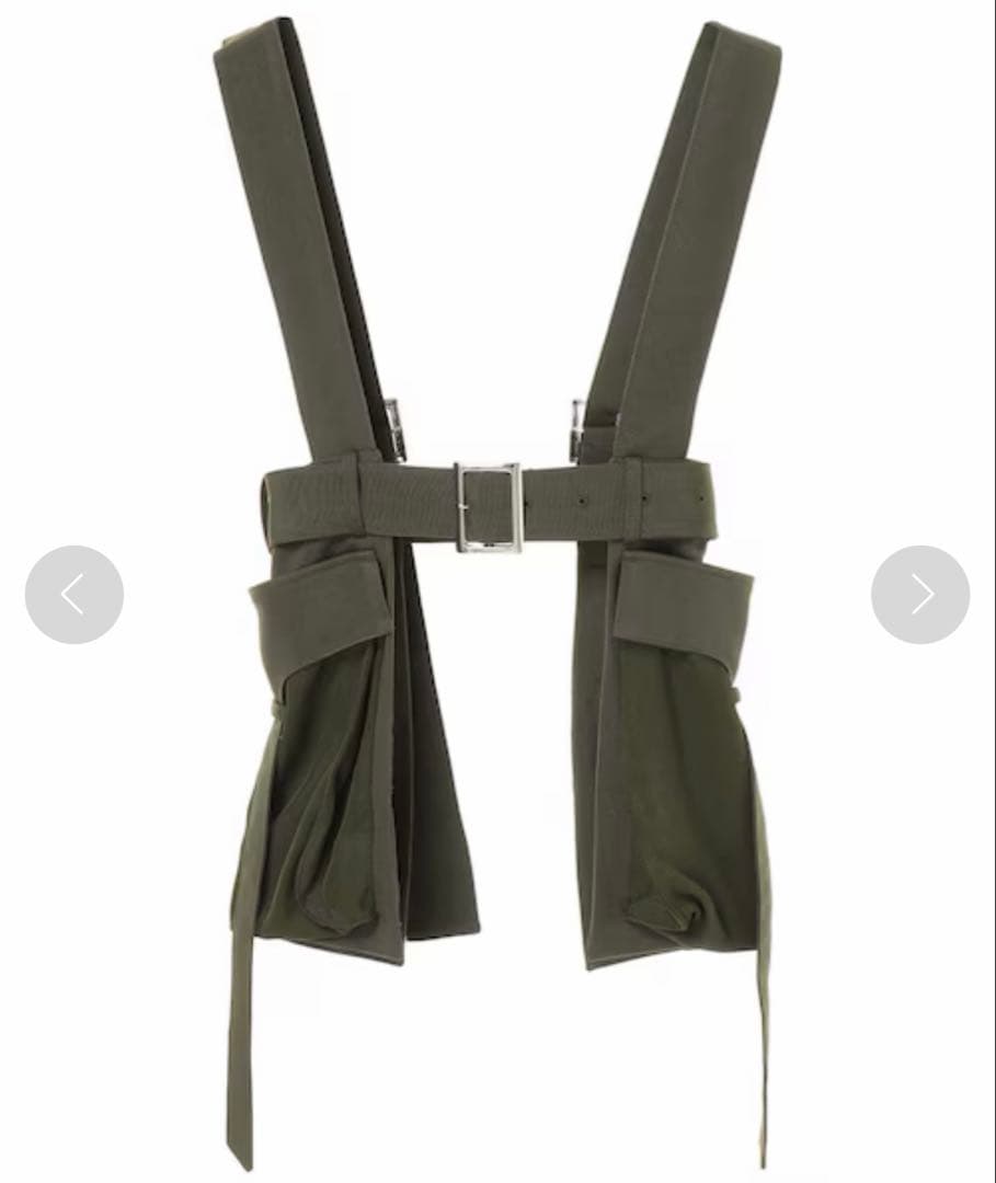 【美品】UN3D. SUSPENDER BODY BAG BELT