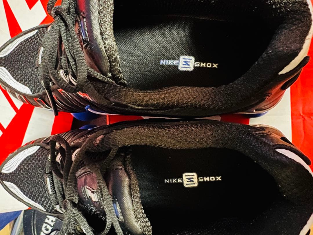 Nike ショックス スニーカー ブラック/ブルー