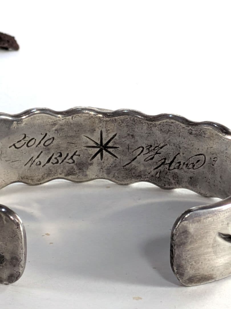 ビッグハンド　ターコイズバングル