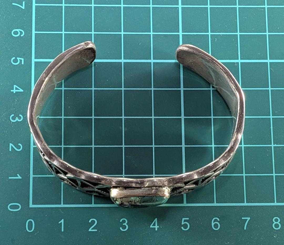 ビッグハンド　ターコイズバングル