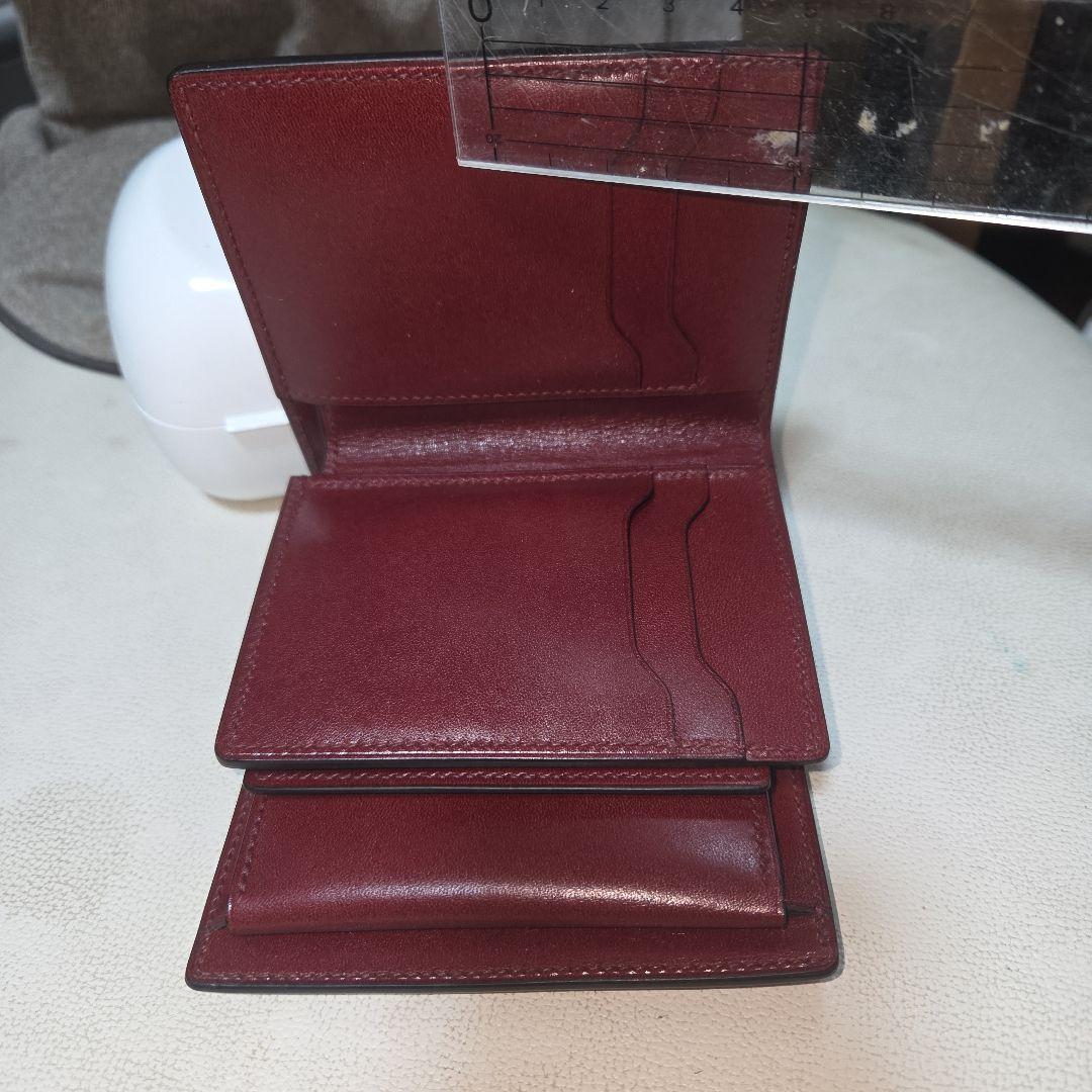 栃木レザーヴォーノアニリン２つ折り財布