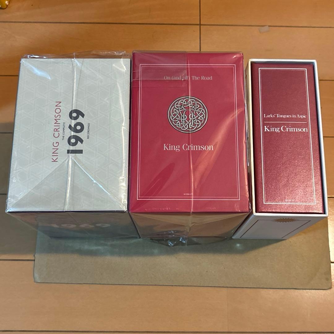 キングクリムゾン　日本アセンブル版　特典BOX3種(CDはありません)