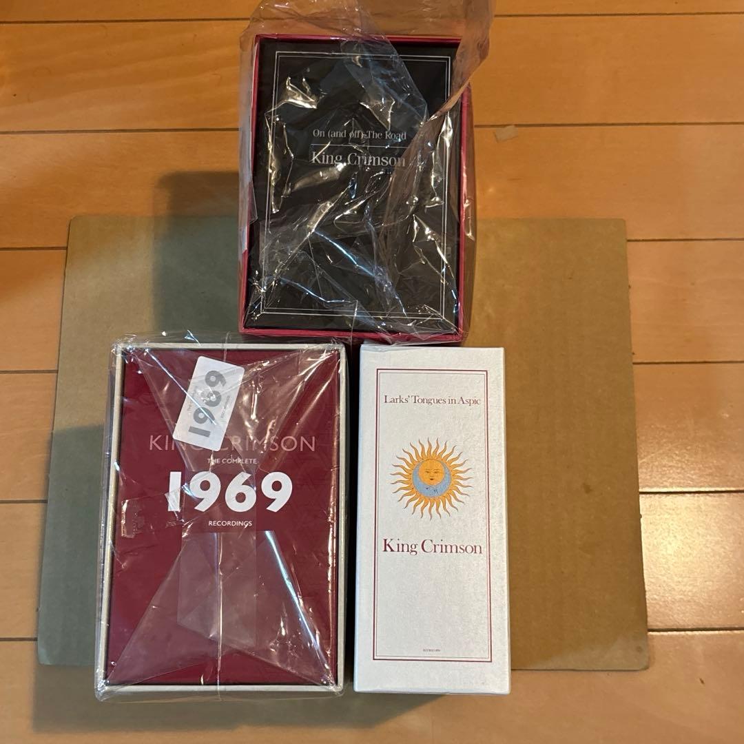 キングクリムゾン　日本アセンブル版　特典BOX3種(CDはありません)