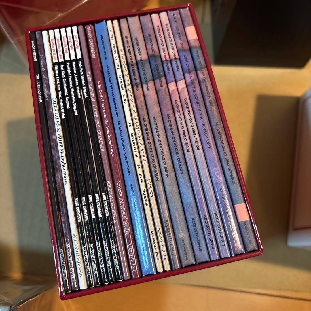 キングクリムゾン　日本アセンブル版　特典BOX3種(CDはありません)