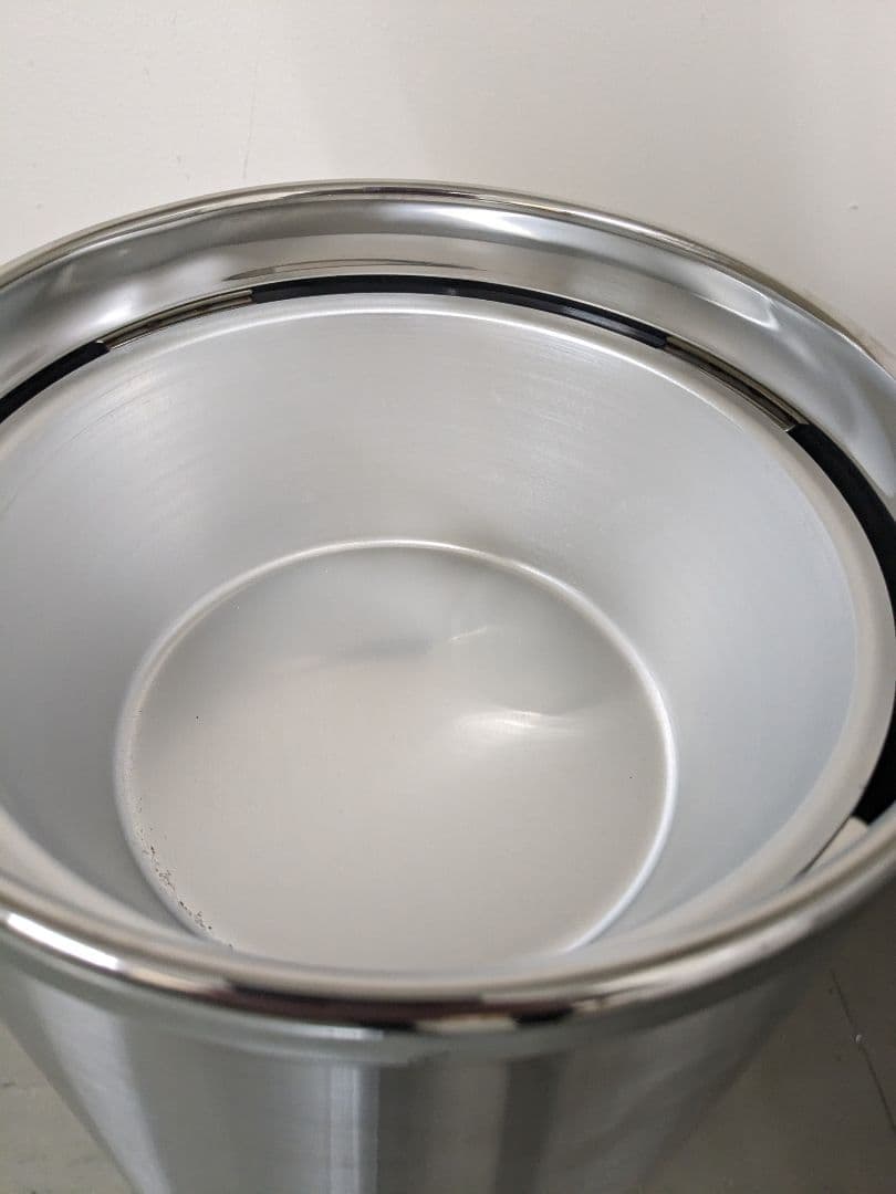 業務用 スタンド灰皿（屋内・屋外共用）/ ステンレス製　2台セット