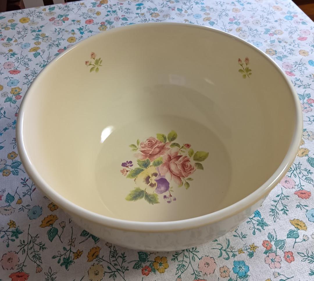 旧イマン 特大　ホーロー　ボウル　イザベラ　imane