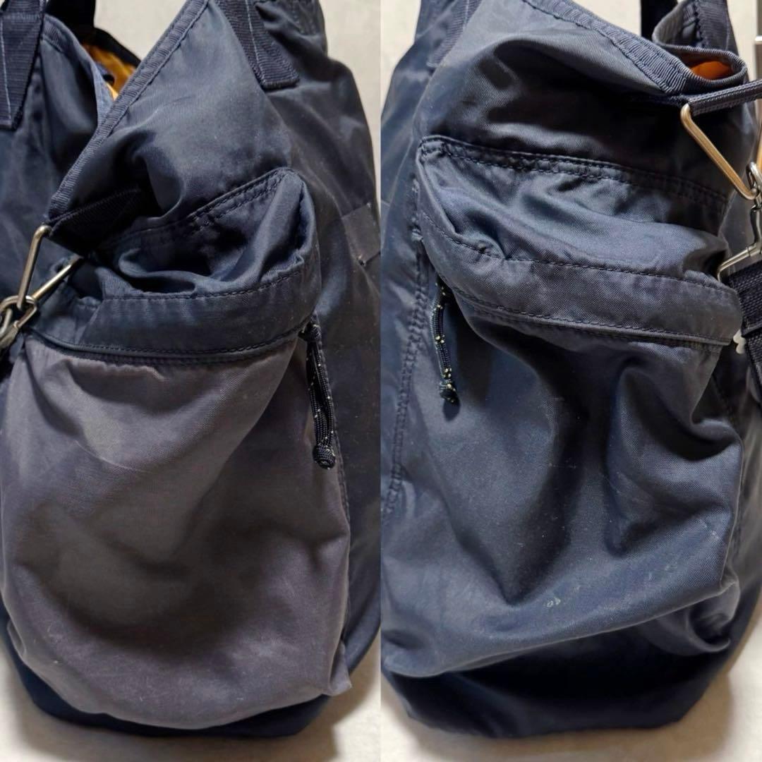 PORTER フォース トートバッグ ショルダーバッグ 2way ネイビー