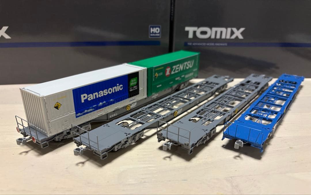 TOMIX HO JR貨車コキ104 コキ106 4両セット