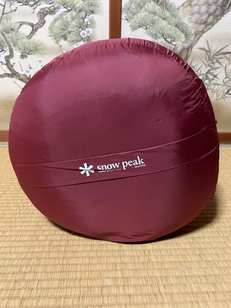 【美品】スノーピーク ダブル掛布団 BD-051