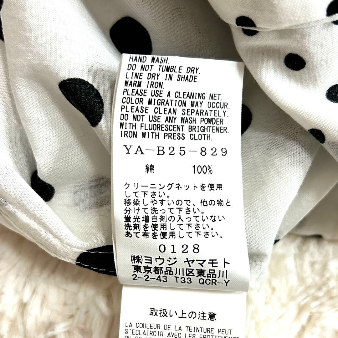 【収集癖さま専用】美品✨Y's ドットプリント ショートスリーブ シャツ