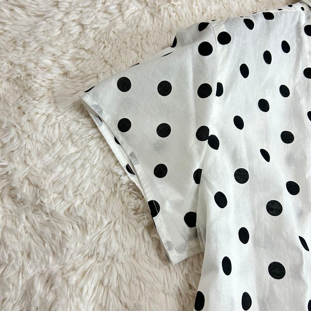 【収集癖さま専用】美品✨Y's ドットプリント ショートスリーブ シャツ