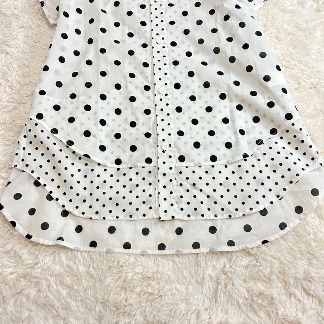 【収集癖さま専用】美品✨Y's ドットプリント ショートスリーブ シャツ