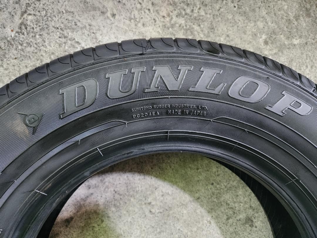 送料込☆2024年製 ダンロップ タイヤ 165/80R13 日本製☆4本