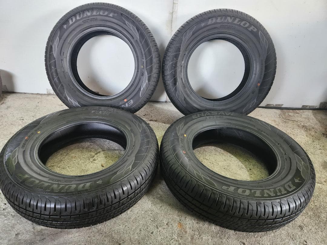 送料込☆2024年製 ダンロップ タイヤ 165/80R13 日本製☆4本