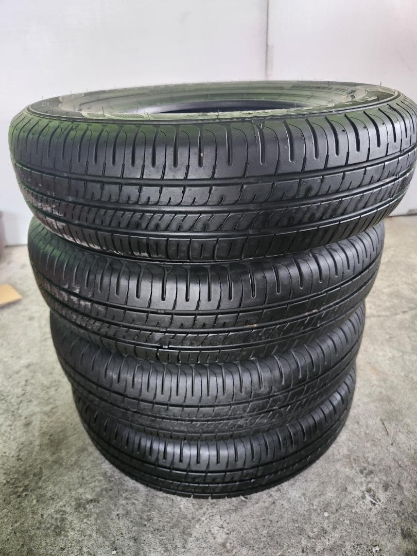 送料込☆2024年製 ダンロップ タイヤ 165/80R13 日本製☆4本
